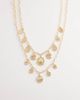 Accessorize Accessorize layered faux coin necklace in gold tone - 1