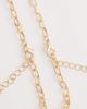 Accessorize Accessorize layered faux coin necklace in gold tone - 4