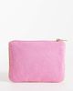 Accessorize Accessorize lobster striped beaded pouch purse in pink and yellow - 3