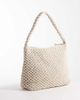 Accessorize Accessorize macramé shoulder bag in cream-White - 4