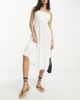 Accessorize Accessorize maxi beach summer dress in ivory-White - 1