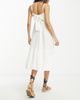 Accessorize Accessorize maxi beach summer dress in ivory-White - 2