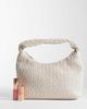 Accessorize Accessorize medium quilt handheld shoulder bag in cream-White - 2