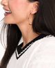Accessorize Accessorize medium simple hoop in gold - 3