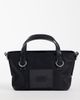 Accessorize Accessorize mini nylon crossbody bag in black - 1