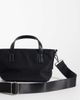 Accessorize Accessorize mini nylon crossbody bag in black - 4