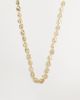 Accessorize Accessorize mini textured discs necklace in gold tone - 1