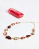 Accessorize Accessorize mixed stone collar necklace in browns - 2
