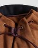 Accessorize Accessorize multi pocket suedette backpack in camel-Black - 3