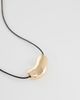 Accessorize Accessorize pebble cord necklace in gold - 4