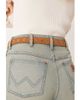 Accessorize Accessorize premium grommets belt in brown - 3