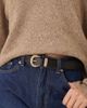 Accessorize Accessorize premium western buckle belt in black - 1
