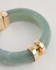 Accessorize Accessorize resin clasp bangle in light green - 2