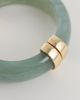 Accessorize Accessorize resin clasp bangle in light green - 3