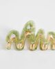 Accessorize Accessorize resin wiggle claw clip in green - 3