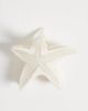 Accessorize Accessorize riviera star fish hair claw clip in cream-White - 1
