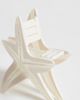 Accessorize Accessorize riviera star fish hair claw clip in cream-White - 3