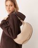 Accessorize Accessorize scoop crossbody shoulder bag in mink-Neutral - 4