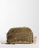 Accessorize Accessorize sequin weave clutch bag in gold - 2
