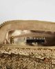Accessorize Accessorize sequin weave clutch bag in gold - 4