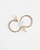 Accessorize Accessorize small simple hoop in gold - 3