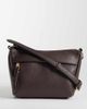 Accessorize Accessorize soft zip cross body bag in brown - 1