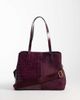 Accessorize Accessorize split shoulder bag with webbing crossbody strap in burgundy-Red - 1