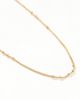 Accessorize Accessorize stainless steel gold plated bobble chain in gold - 2