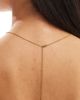 Accessorize Accessorize stainless steel gold plated bobble chain in gold - 4