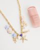 Accessorize Accessorize starfish charms maxi length necklace in multi - 2