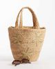 Accessorize Accessorize startfish raffia handheld shoulder bag in beige-Neutral - 2