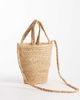 Accessorize Accessorize startfish raffia handheld shoulder bag in beige-Neutral - 3