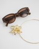 Accessorize Accessorize statement flower torque necklace in gold - 2