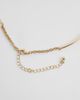 Accessorize Accessorize statement flower torque necklace in gold - 4