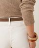 Accessorize Accessorize stitch detailing buckle belt in brown - 3