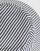 Accessorize Accessorize striped bucket hat in navy and white-Black - 3