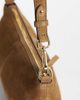 Accessorize Accessorize suede handheld shoulder bag with crossbody strap in tan-Brown - 2