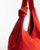 Accessorize Accessorize suede knot detail shoulder bag in orange - 3
