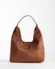 Accessorize Accessorize suedette slouch shoulder bag in camel-Neutral - 1