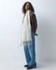 Accessorize Accessorize super fluffy scarf in cream-NEUTRAL - 4