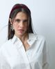 Accessorize Accessorize velvet headband in burgundy-RED - 1