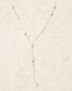 Accessorize Accessorize Z aventurine y-lariat necklace in 14k gold plated - 2