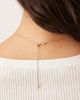 Accessorize Accessorize Z aventurine y-lariat necklace in 14k gold plated - 3