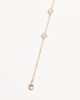 Accessorize Accessorize Z clover bracelet in 14k gold plate - 3