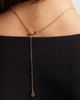 Accessorize Accessorize Z clover pendant necklace in 14k gold plated - 3