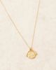 Accessorize Accessorize Z faux coin spinner pendant necklace in 14k gold plated - 2