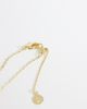 Accessorize Accessorize Z sparkle pendant necklace in 14k plated gold - 3