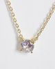 Accessorize Accessorize Z sparkle pendant necklace in 14k plated gold - 4