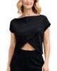 Accouchee Accouchee Mini Knit Crossover Sleeveless Maternity/Nursing Top - 1