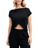 Accouchee Accouchee Mini Knit Crossover Sleeveless Maternity/Nursing Top - 4